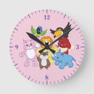 Välkomnande till Webkinz! Rund Klocka