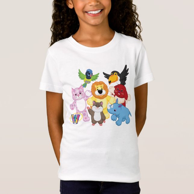 Välkomnande till Webkinz! Tee (Framsida)