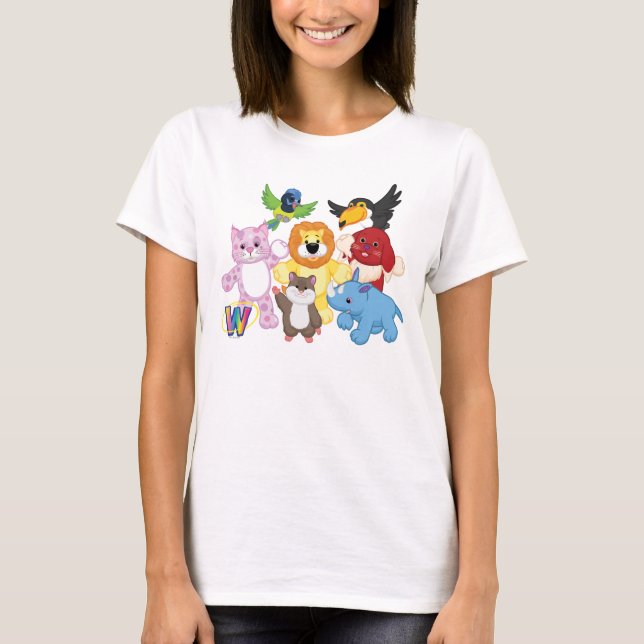 Välkomnande till Webkinz! Tee Shirt (Framsida)