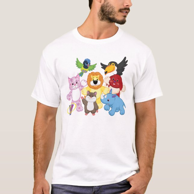 Välkomnande till Webkinz! Tee Shirt (Framsida)