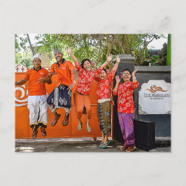 Välkomnande! Vykort