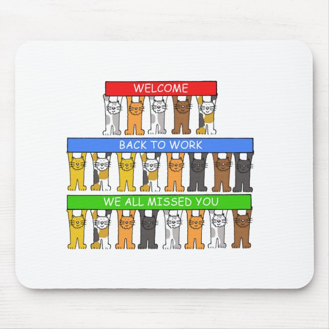 Välkomnandebaksida som fungerar, oss som är alla musmatta (Framsidan)