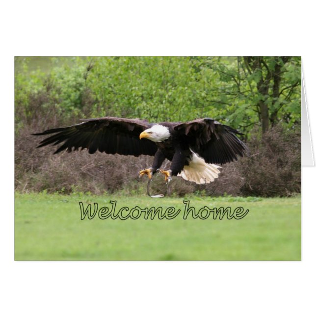 välkomnandehem hälsningskort (Framsidan Horizontal)