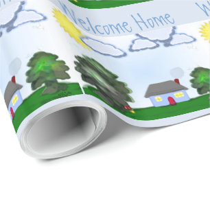 Välkomnandehem Presentpapper
