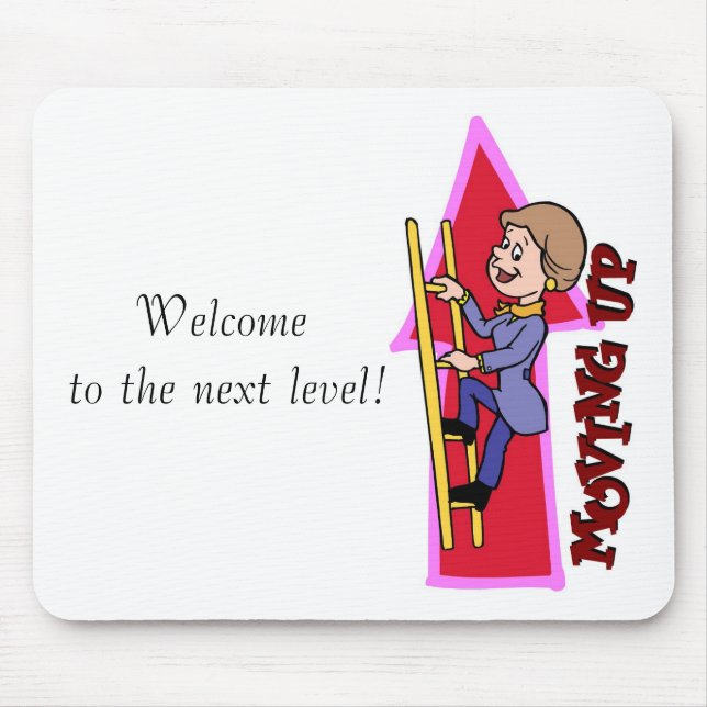 Välkomnandet till det nästa jämnar! musmatta (Framsidan)