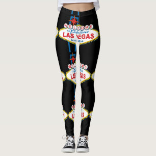 Välkomnandet till Las Vegas undertecknar Leggings