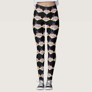 Välkomnandet till Las Vegas undertecknar Leggings