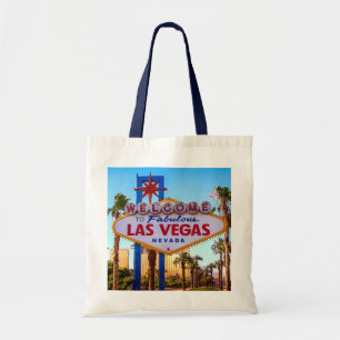 Välkomnandet till Las Vegas undertecknar toto Tygkasse