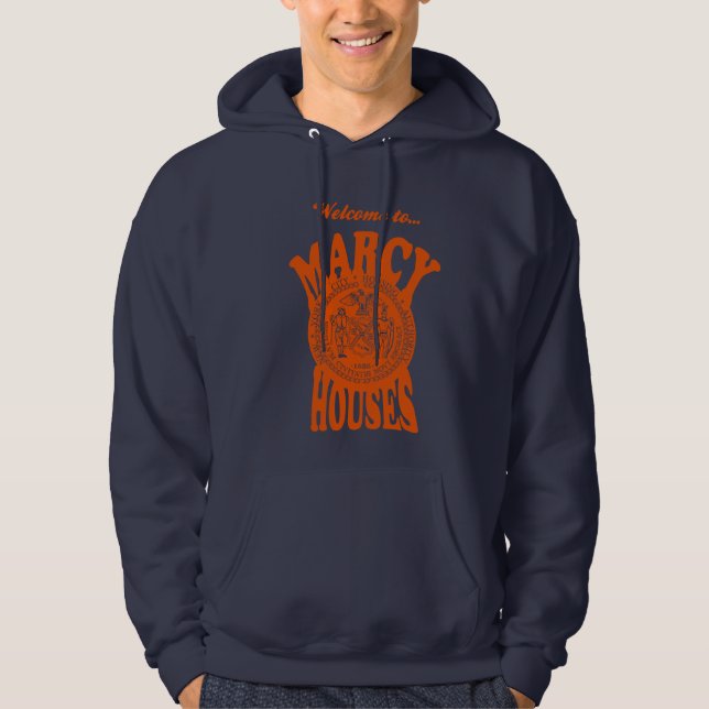Välkomnandet till Marcy inhyser hoodien Hoodie (Framsida)
