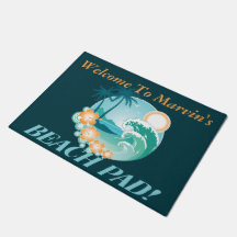 Välkomnandet till stranden vadderar