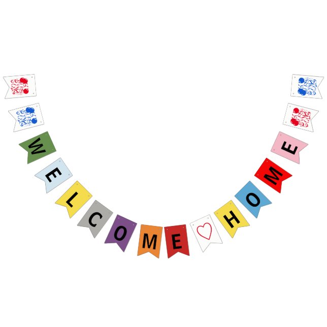 VÄLKOMNAR HEMSIDENTIFIERING VIMPLAR (Alla)