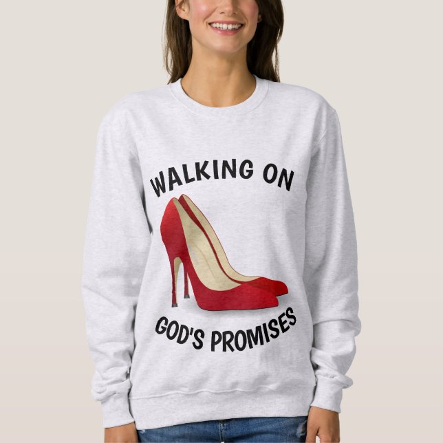 VÄLKOMNAR PÅ GOD:S LÖFTEN, HELHJÄLP T SHIRT (Framsida)