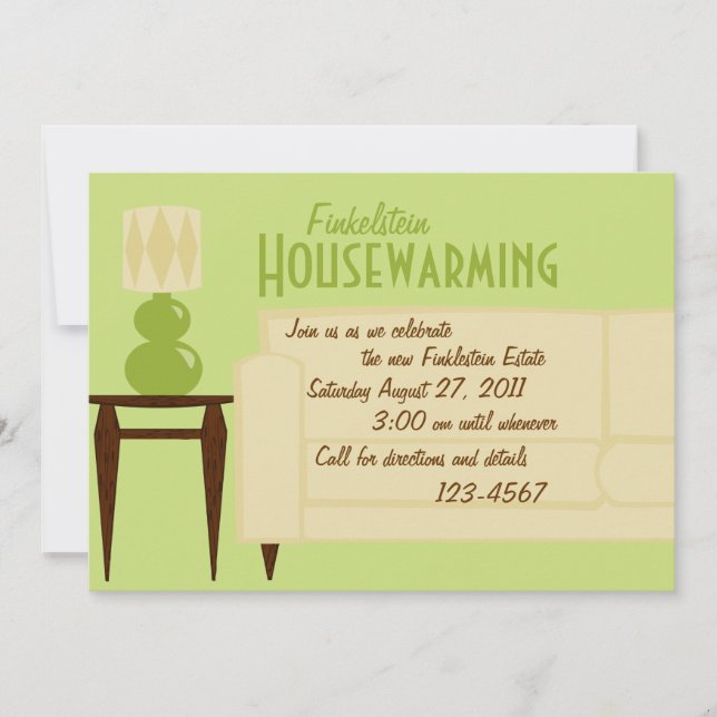 Välkomst Rum Inbjudningar (Framsida)