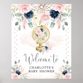 Välkomstbabydusch för  resor med Dreamcatcher Poster