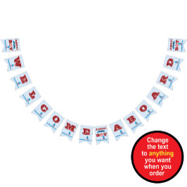 Välkomstbanderoll Vimplar