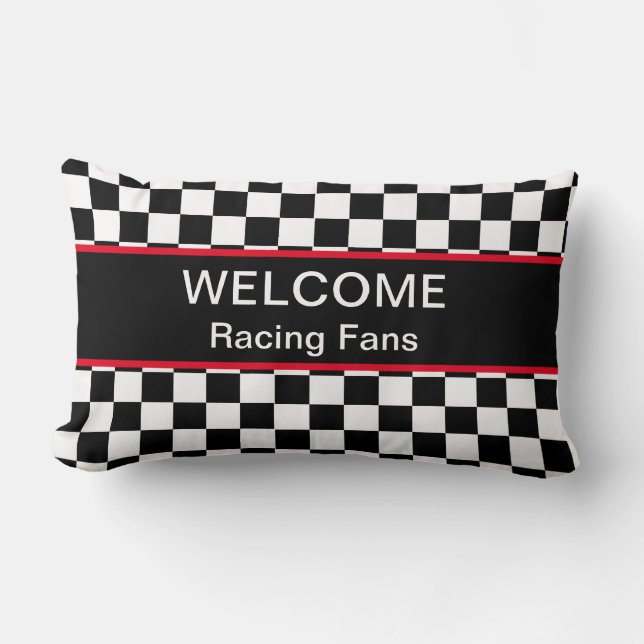 Välkomstbil Tävla Fläkt Lumbarkudde (Framsida)