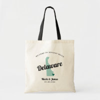 Välkomstblocket Färg Delaware Karta Bröllop