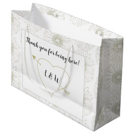 Välkomstblocket Heart in Daisy Guest Välkommen Bag