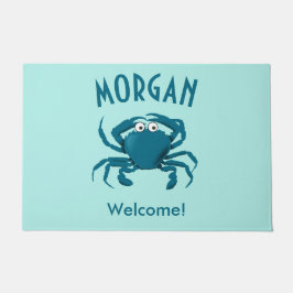 Välkomstdörr för Blue Crab Beach Mat Doormat