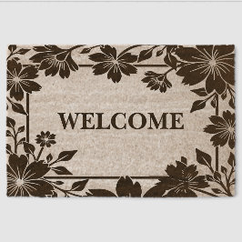 Välkomstdörrsmat för klassisk Ornate