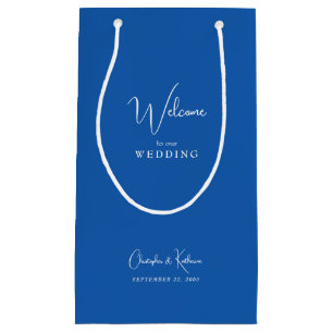 Välkomstförmån för Cobalt Blue Bröllop