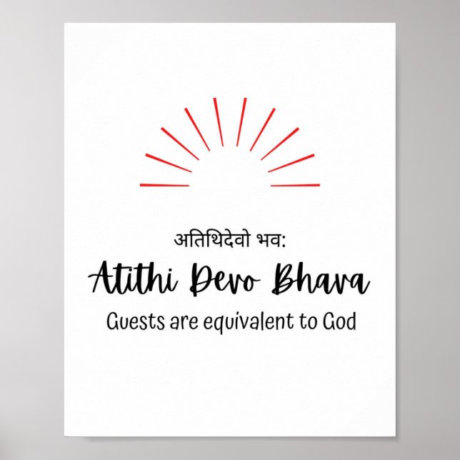 Välkomstgäster Poster (Framsidan)