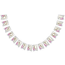 Välkomsthälsa Bröllopsfest Färgstark Rosa Blommigt