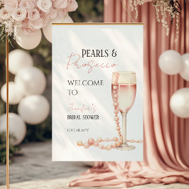 Välkomsthälsa för Pearcos och Proseccos Rosa Möhi Poster