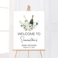 Välkomsthälsa om Poppin'Baby Flaskor Baby Shower