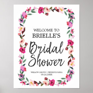 Välkomsthälsa om Romantic Fairytale Wandeine Möhip Poster
