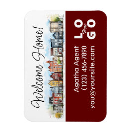 Välkomsthälsa om stängningsgåva för Home Real Gods Magnet