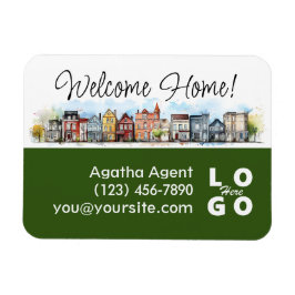 Välkomsthälsa om stängningsgåva för Home Real Gods Magnet