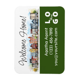 Välkomsthälsa om stängningsgåva för Home Real Gods Magnet