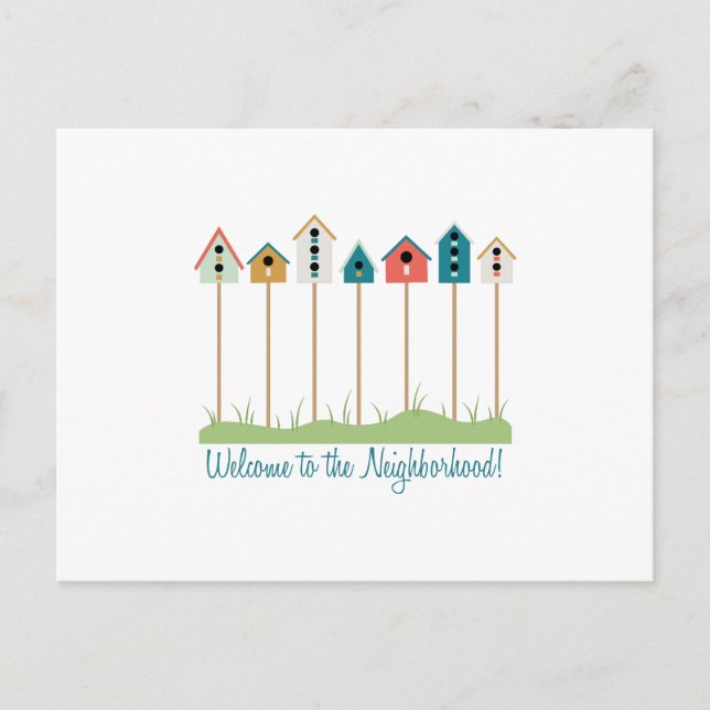 Välkomsthälsa till grannländerna vykort (Framsida)