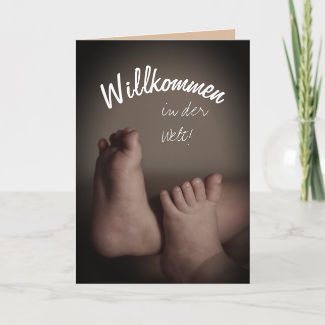 Välkomsthälsa till World Greeting Card Kort (Framsida)