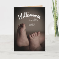 Välkomsthälsa till World Greeting Card