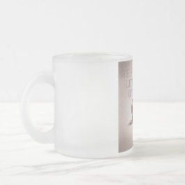 Välkomsthälsning 2025 frostad glasmugg