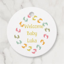 Välkomsthälsning för att anpassa favorittaggar för