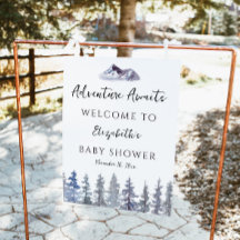 Välkomsthälsning för babybabyskor i äventyr Winter