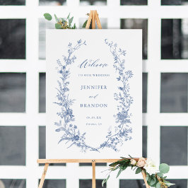 Välkomsthälsning för Classic Chinoiserie Blue Blom