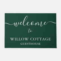 Välkomsthälsning för den moderna Grönten Guesthous