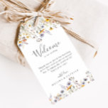 Välkomsthälsning för Eleganten Wildblomme Bröllop Presentetikett<br><div class="desc">I höstas är eleganten av vilda blommor i bröllop välkomna märkre av gåvor en perfekt för ett rustiskt bröllop. Konstruktionen har många vattenfärgsfärg,  lila,  violett,  gula blommor,  burgundjus och oliv grönt lövbeläggning som är vackert grupperad i buketter. Dessa märkre är perfekt för hotellgästväskor och destinationsbröllop.</div>