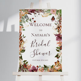 Välkomsthälsning för elegantens fall-Möhippa Poster