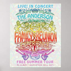 Välkomsthälsning för familjeåterförening - Band ko Poster