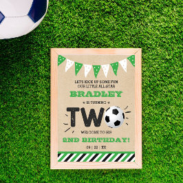 Välkomsthälsning för fotbolls-EM Poster