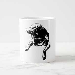 Välkomsthälsning för gräs-Lane, huvudsväng Lab Jumbo Mugg
