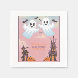 Välkomsthälsning för halloween Baby Shower från Tw Pappersservett