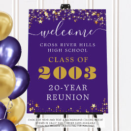 Välkomsthälsning för Lila Guld Stars