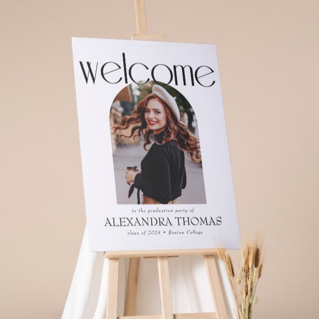 Välkomsthälsning för minimalistisk och modern Stud Poster (Skapare uppladdad)