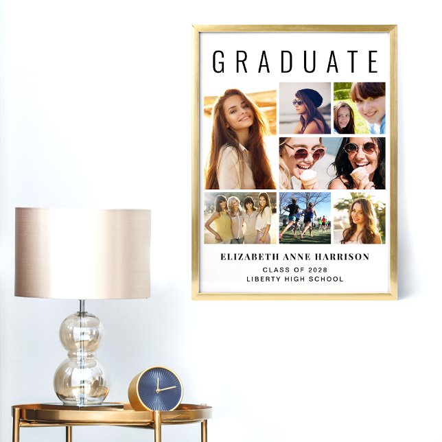 Välkomsthälsning för Modern 7-foto-Studentfest Poster (Skapare uppladdad)